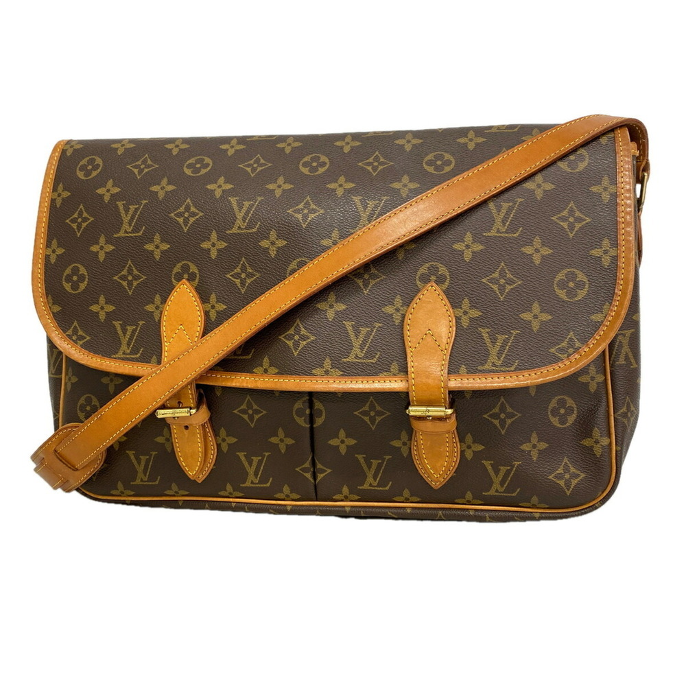 LOUIS VUITTON Brown Monogram Shoulder Bag